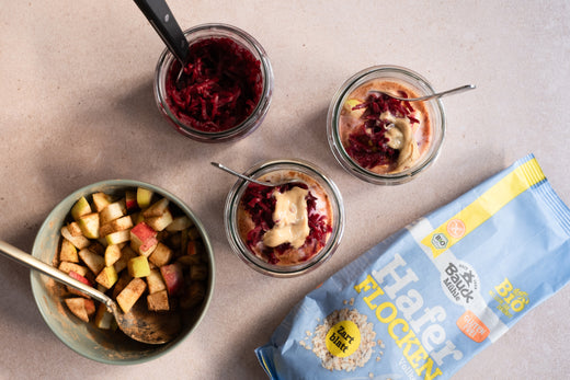 Overnight Oats mit Goji Rote Beete