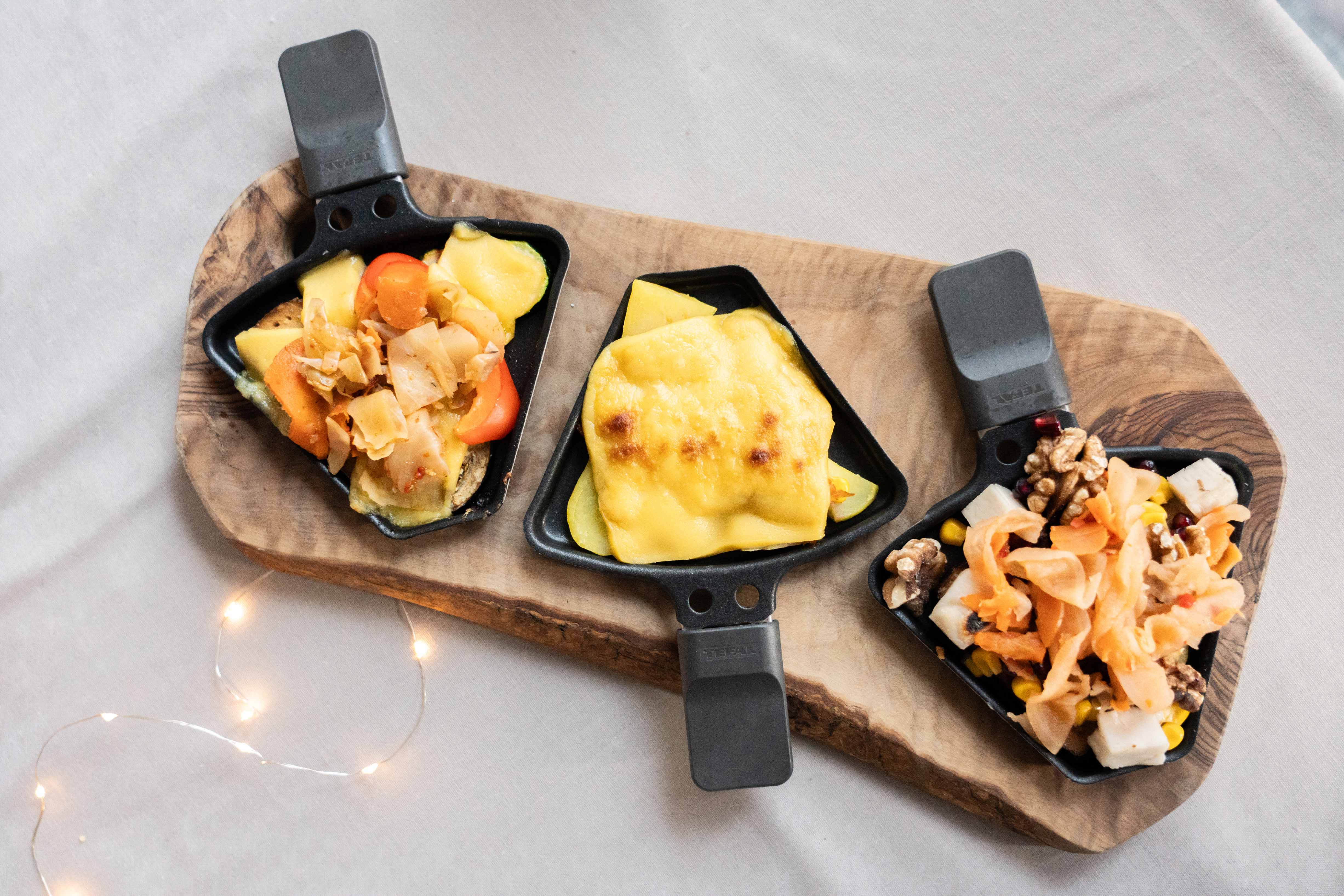 3 Raclette-Schälchen-Ideen mit Kimchi vegan