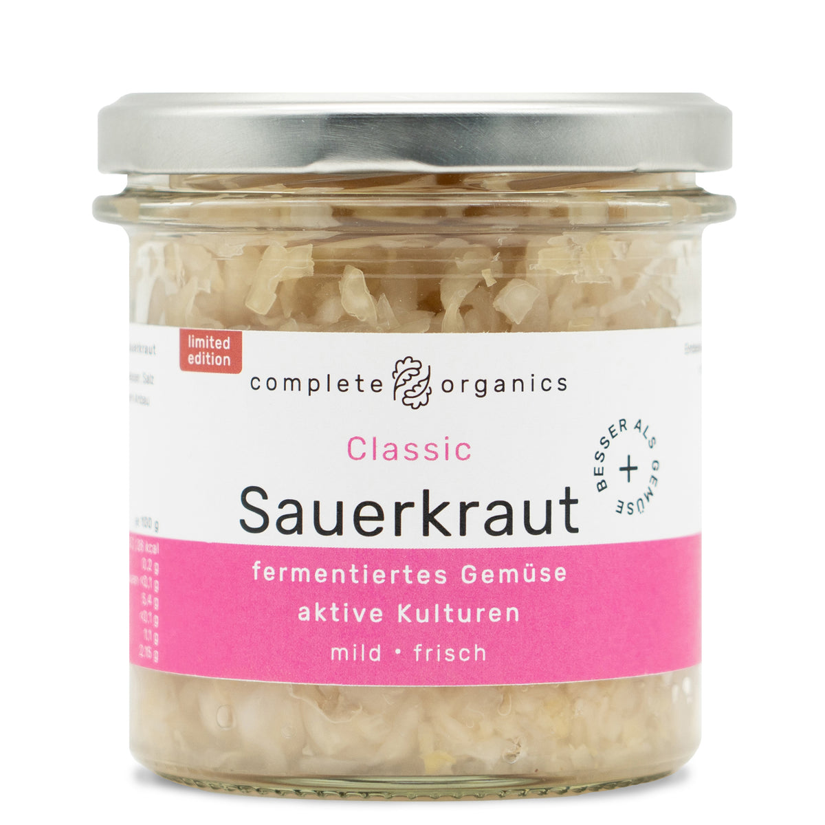 aufbewahrung frisches sauerkraut Classic Sauerkraut Limited edition: der milde und frische Klassiker