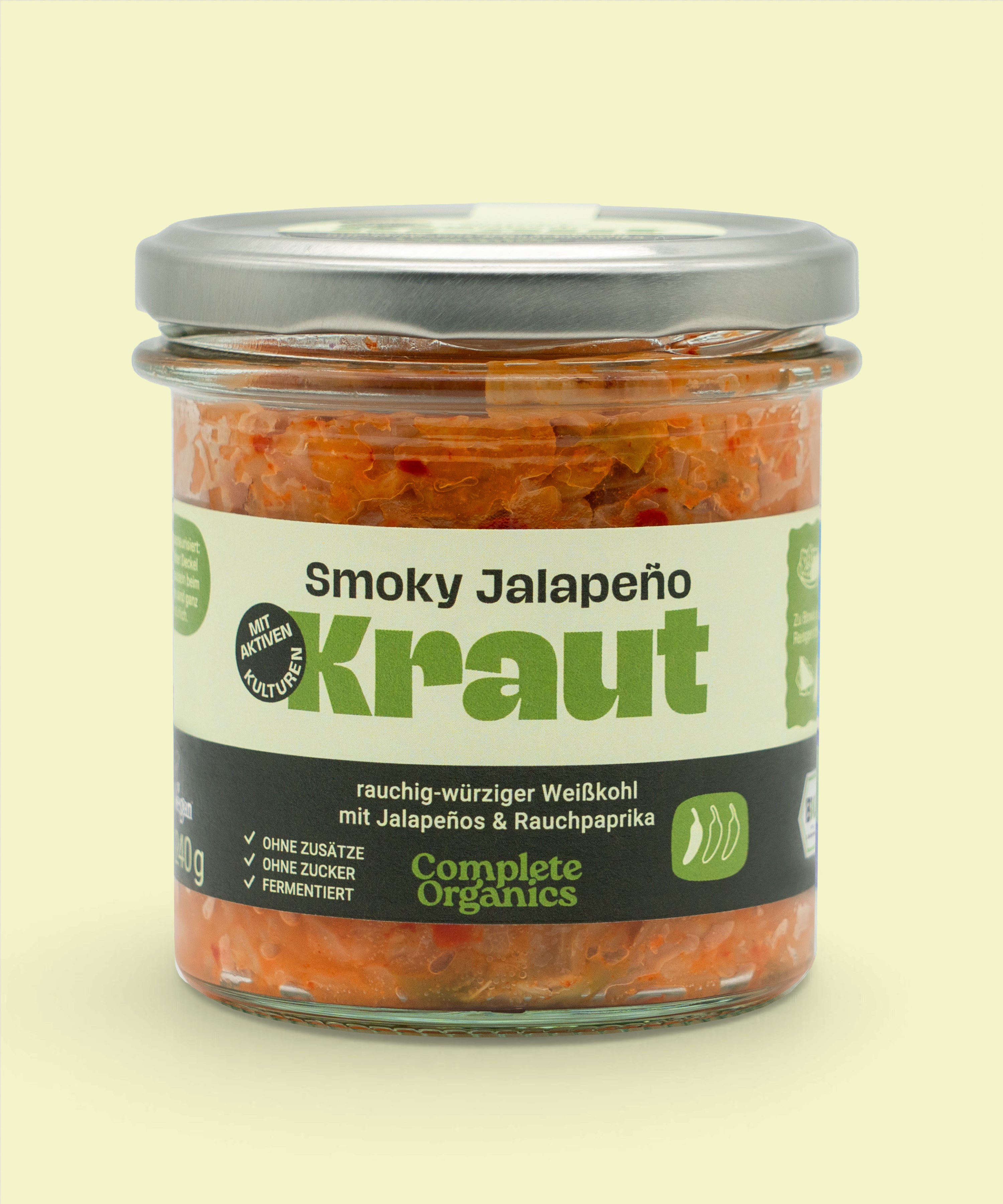 Smoky Jalapeño Kraut